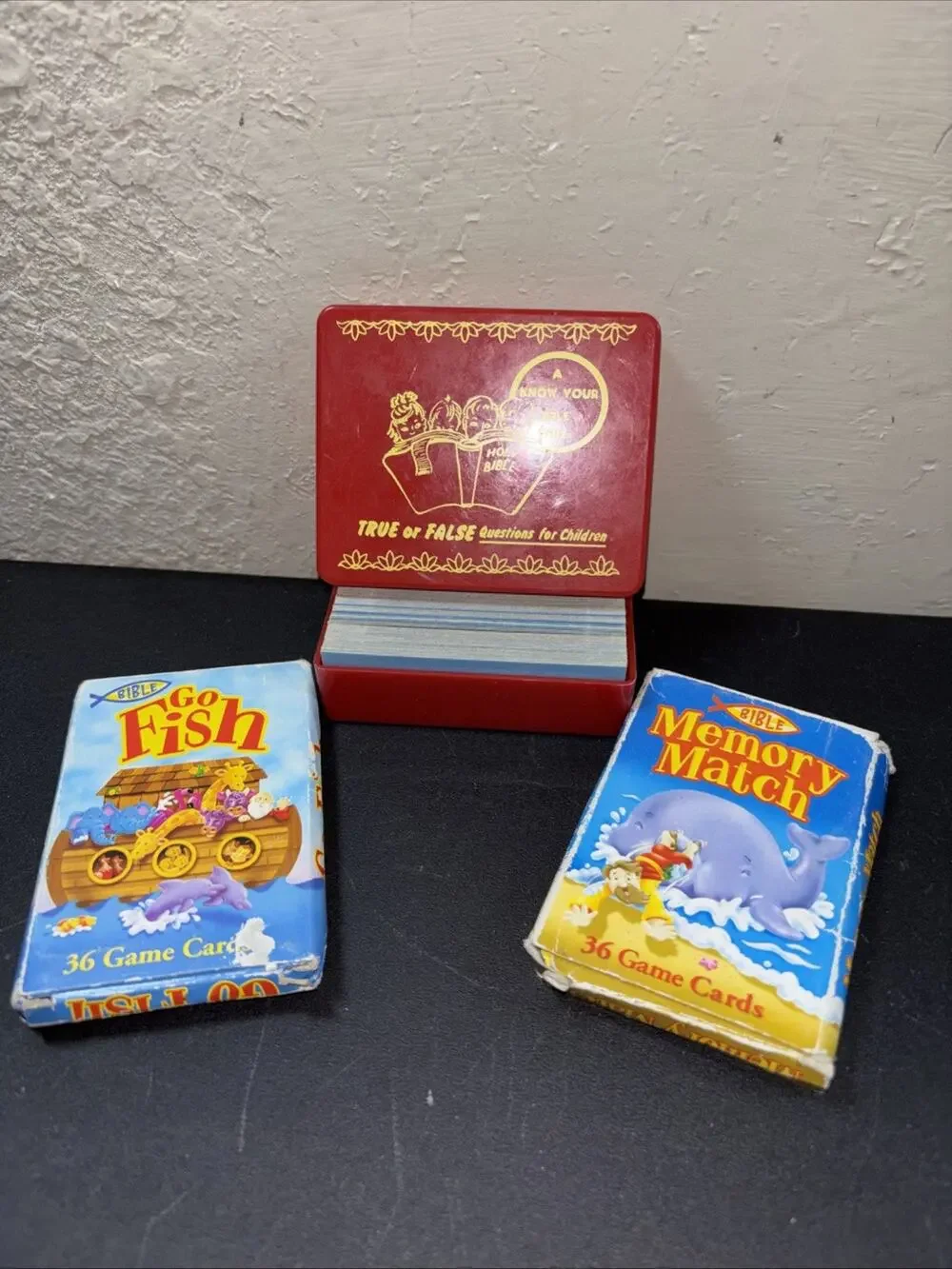Know Your Bible Quiz True False Quiz, Go Fish & Memory Match Games For Children